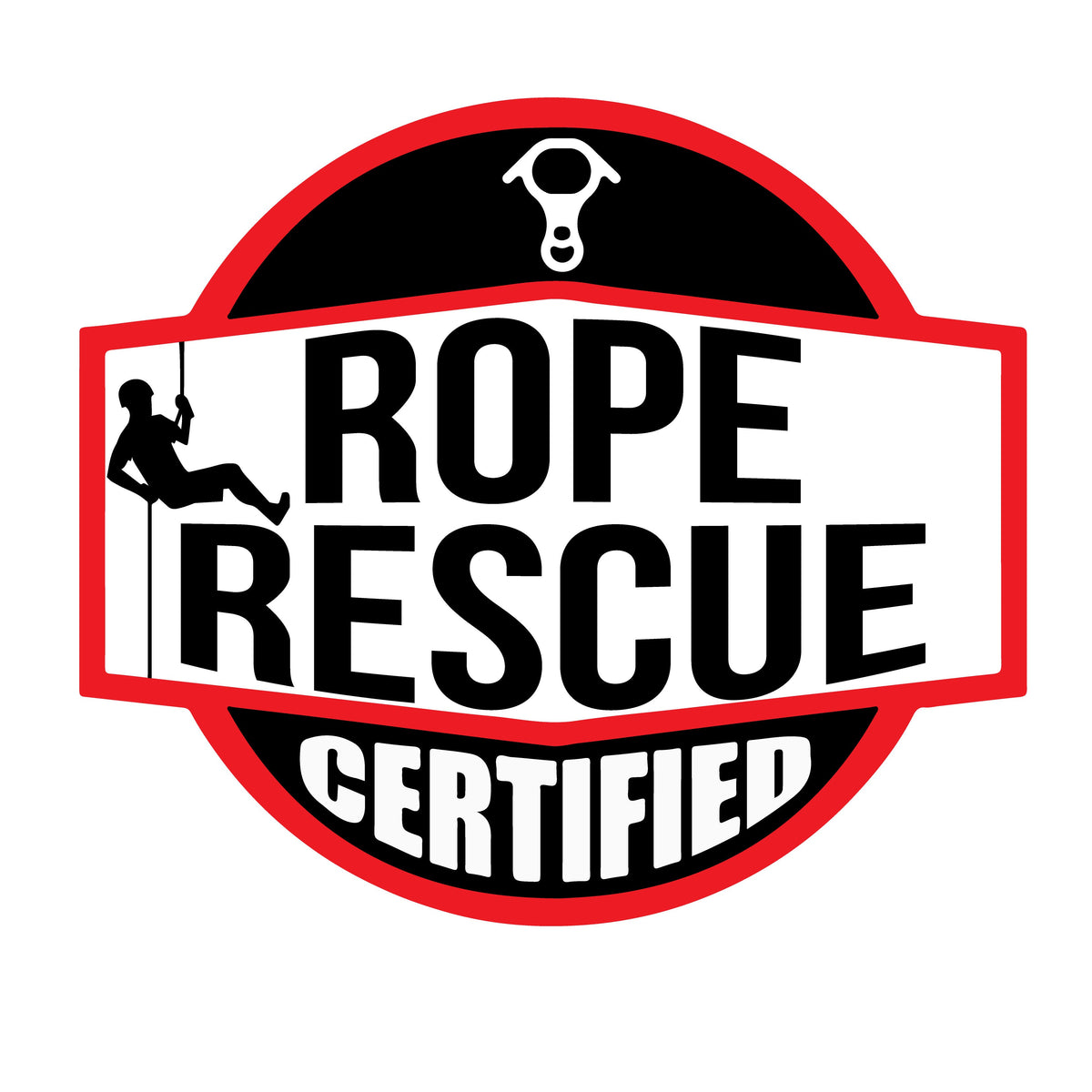 ROPE RESCUE CERTIFIED HELMET DECAL