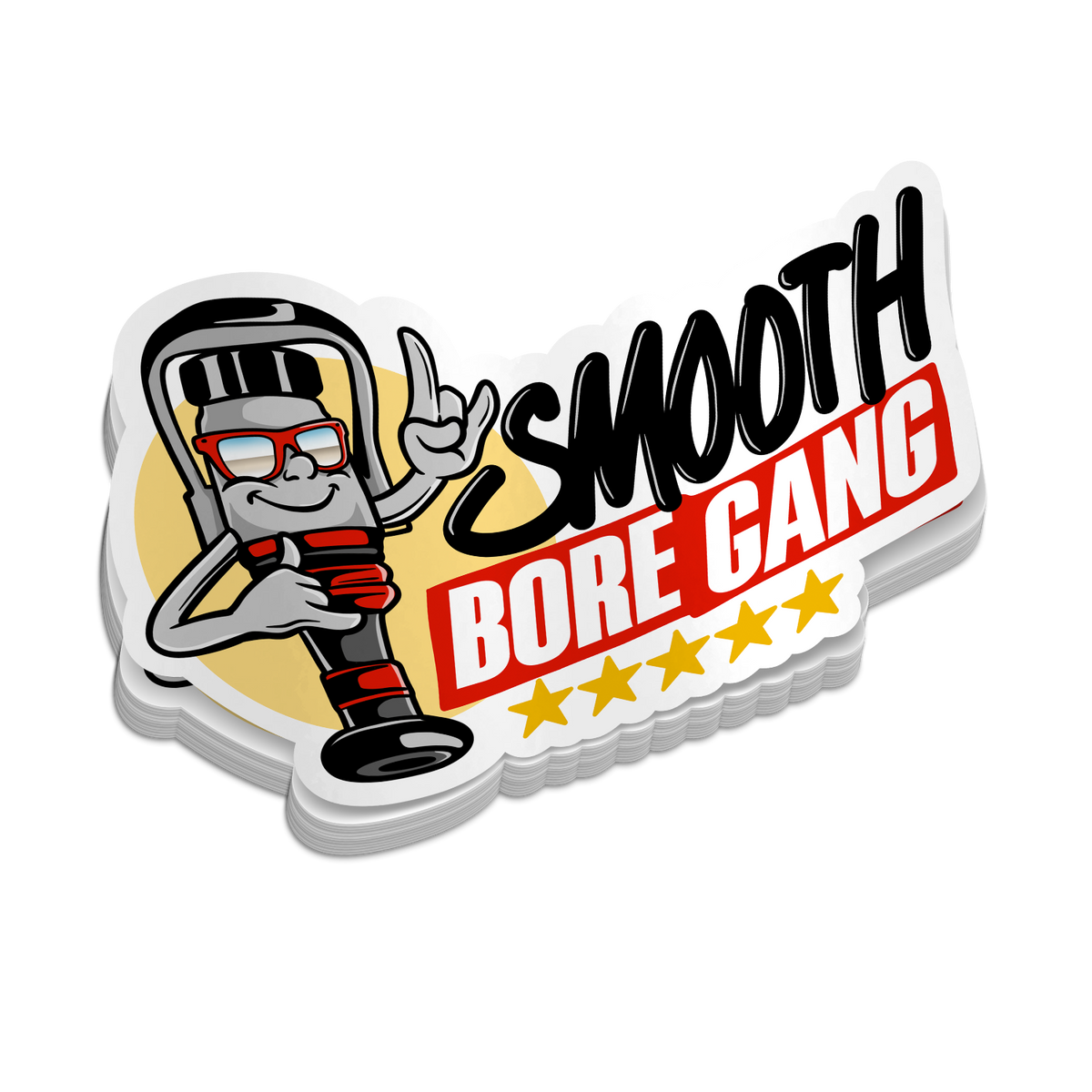 Smooth Bore Gang - Funny Firefighter Stickers
