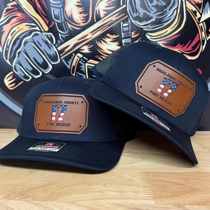 American Flag Passport Style Patch Hat