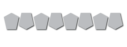 BULLARD STYLE REFLECTIVE HELMET (TET) TETRAHEDRON 8 PACK