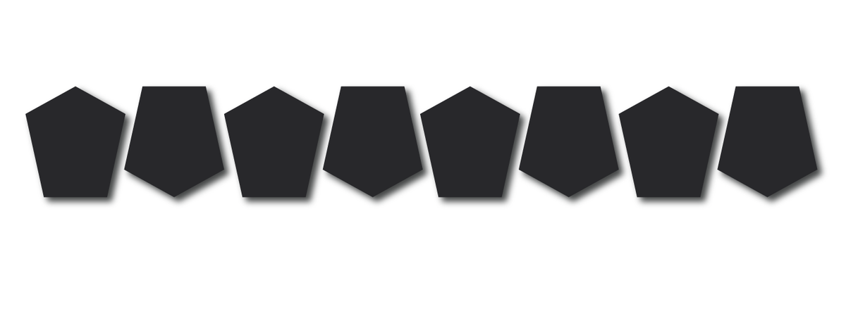 BULLARD STYLE REFLECTIVE HELMET (TET) TETRAHEDRON 8 PACK