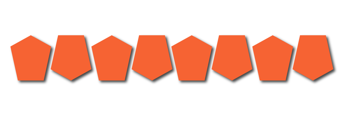BULLARD STYLE REFLECTIVE HELMET (TET) TETRAHEDRON 8 PACK