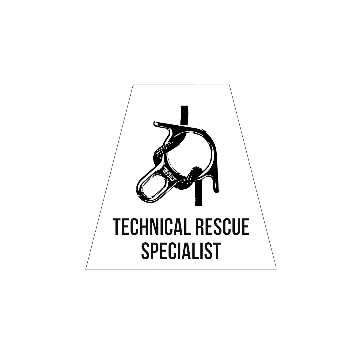 TECHNICAL RESCUE SPECIALIST REFLECTIVE HELMET (TET) TETRAHEDRON