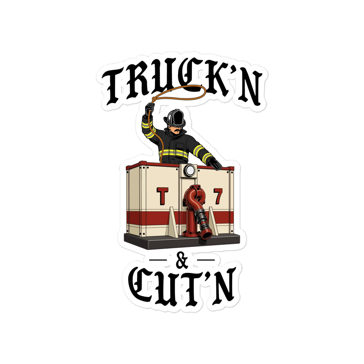 Truck'N & Cut'N Sticker